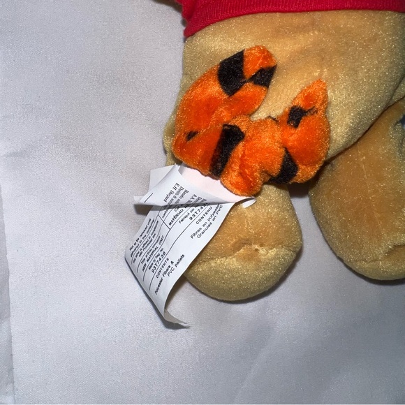 Disney Tigger As Winnie The Pooh Costume Plush Beanie 1999 J38 - Picture 3 of 4